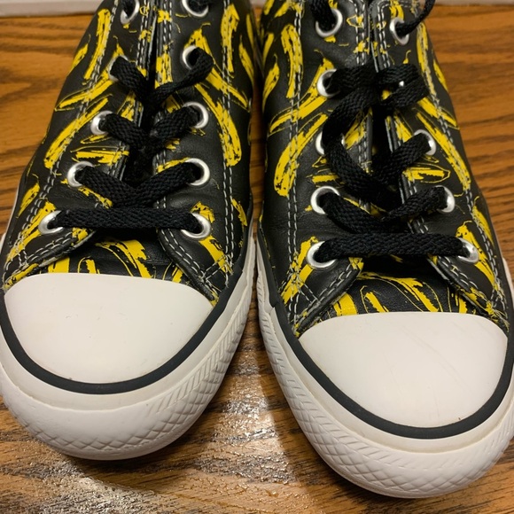 Converse X Andy Warhol Leather Banana Low Rare Women’s Size 6 Men’s Size4 - Picture 2 of 10